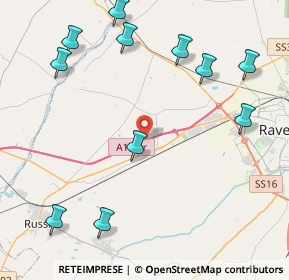Mappa Via Braccesca, 48124 Ravenna RA, Italia (5.28182)