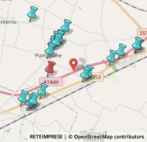 Mappa Via Braccesca, 48124 Ravenna RA, Italia (2.2335)