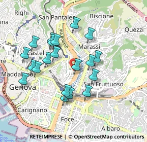 Mappa Viale Ansaldo, 16137 Genova GE, Italia (0.8655)