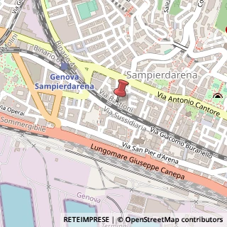 Mappa Via Carzino, 13r, 16149 Genova, Genova (Liguria)
