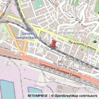 Mappa Via Giacomo Buranello, 238, 16149 Genova, Genova (Liguria)
