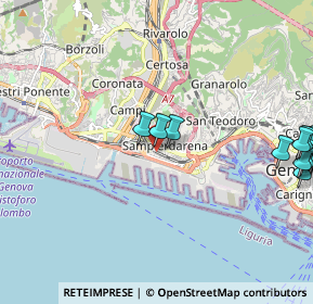 Mappa Piazza Gustavo Modena, 16149 Genova GE, Italia (2.87)