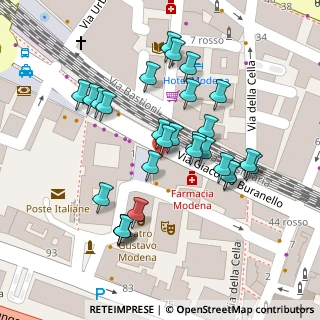 Mappa Piazza Gustavo Modena, 16149 Genova GE, Italia (0.05464)