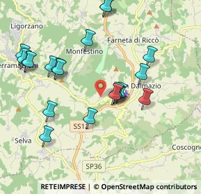 Mappa Via Campofiore, 41028 Serramazzoni MO, Italia (2.084)