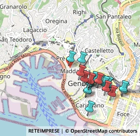 Mappa Vico Superiore di Pellicceria, 16123 Genova GE, Italia (0.9675)