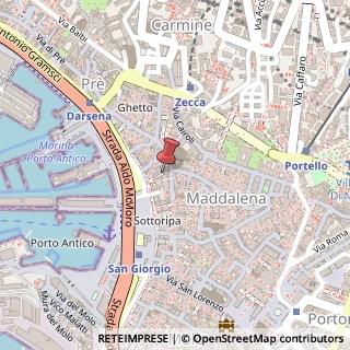 Mappa Piazza Pinelli, 29R, 16124 Genova, Genova (Liguria)