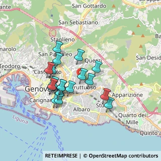 Mappa Via Imperiale, 16143 Genova GE, Italia (1.49421)