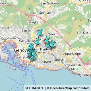 Mappa Via Imperiale, 16143 Genova GE, Italia (1.31538)