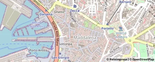 Mappa Genua