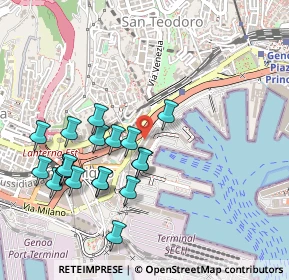 Mappa Terminal Traghetti, 16126 Genova GE, Italia (0.5135)