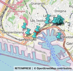 Mappa Terminal Traghetti, 16126 Genova GE, Italia (0.9885)