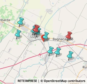 Mappa Via Dogana, 48022 Lugo RA, Italia (3.07083)