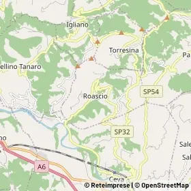 Mappa Roascio