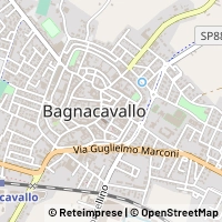 Kaart Bagnacavallo
