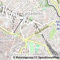 Mapa Genova