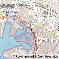 Karte Genova