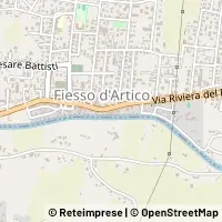 Map Fiesso d'Artico