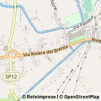 Mapa Fiesso d'Artico