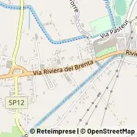 Mapa Fiesso d'Artico