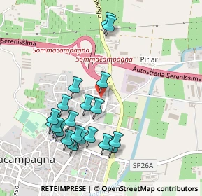 Mappa Via Giacomo Puccini, 37066 Sommacampagna VR, Italia (0.489)