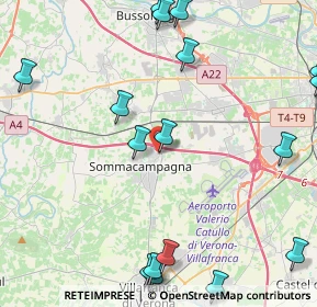 Mappa Via Giacomo Puccini, 37066 Sommacampagna VR, Italia (6.2765)