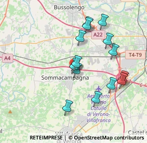 Mappa Via Giacomo Puccini, 37066 Sommacampagna VR, Italia (3.54571)