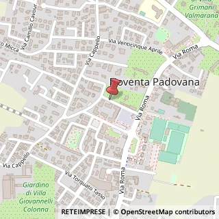 Mappa Via Giacomo Leopardi, 15, 35027 Noventa Padovana, Padova (Veneto)