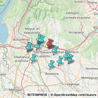 Mappa Viale del Commercio, 37036 San Martino Buon Albergo VR, Italia (10.82467)