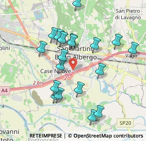 Mappa Via Del Commercio, 37036 San Martino Buon Albergo VR, Italia (1.8345)