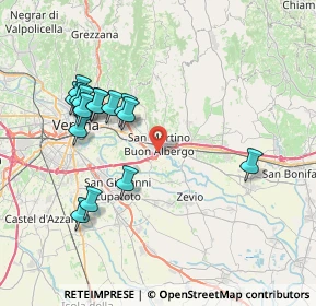 Mappa Viale del Commercio, 37036 San Martino Buon Albergo VR, Italia (7.81133)