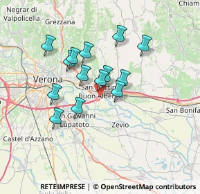 Mappa Viale del Commercio, 37036 San Martino Buon Albergo VR, Italia (5.64786)