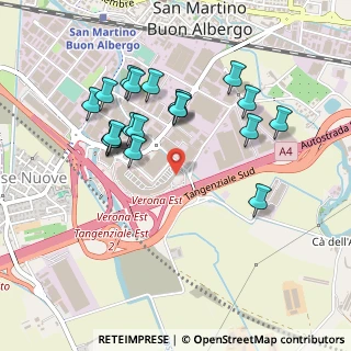 Mappa Viale del Commercio, 37036 San Martino Buon Albergo VR, Italia (0.457)