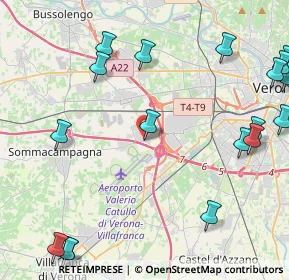 Mappa Via Ciro Ferrari, 37060 Sommacampagna VR, Italia (6.219)