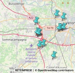 Mappa Via Ciro Ferrari, 37060 Sommacampagna VR, Italia (3.26083)