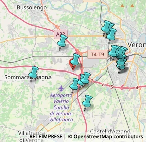 Mappa Via Ciro Ferrari, 37060 Sommacampagna VR, Italia (4.025)