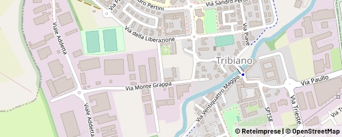 Mappa Tribiano