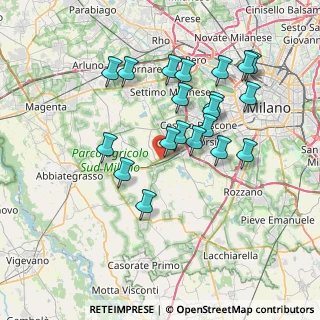 Mappa Via Petrella, 20090 Trezzano sul Naviglio MI, Italia (6.9915)