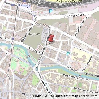 Mappa Via Enrico degli Scrovegni, 1, 35131 Padova, Padova (Veneto)