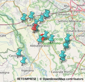 Mappa Via dell'Industria, 20080 Albairate MI, Italia (7.19944)