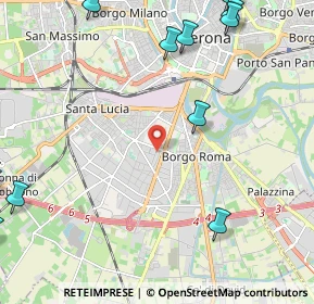 Mappa Via Silvestrini, 37135 Verona VR, Italia (3.53929)