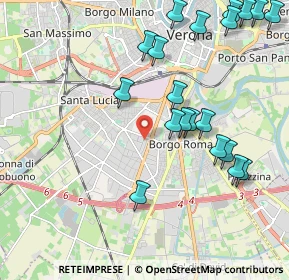 Mappa Via Silvestrini, 37135 Verona VR, Italia (2.378)