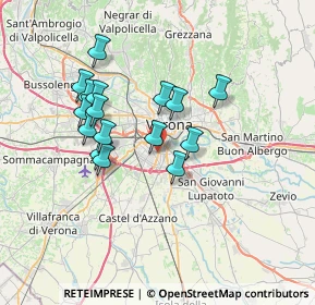 Mappa Via Silvestrini, 37135 Verona VR, Italia (6.08063)
