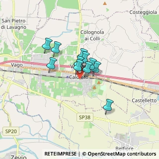 Mappa Via Raffaele Jozzino, 37042 Caldiero VR, Italia (1.0525)