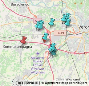 Mappa Via Martin Luther King, 37066 Caselle VR, Italia (3.05214)