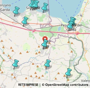 Mappa Via Benaco, 25010 Pozzolengo BS, Italia (5.05214)