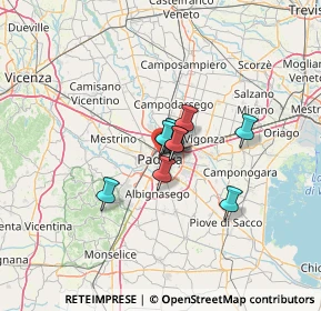 Mappa Passeggiata del Carmine, 35137 Padova PD, Italia (6.27)