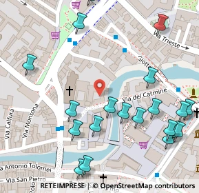 Mappa Passeggiata del Carmine, 35137 Padova PD, Italia (0.164)