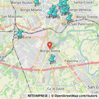 Mappa Via Fiume, 37135 Verona VR, Italia (2.99545)