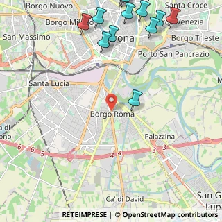 Mappa Via Fiume, 37135 Verona VR, Italia (3.10833)
