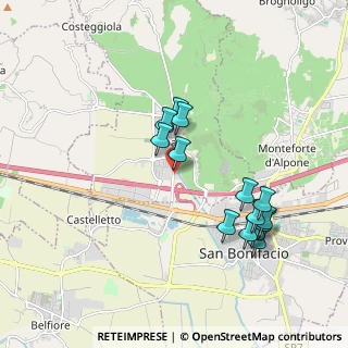 Mappa Via Guglielmo Marconi, 37038 Soave VR, Italia (1.83286)